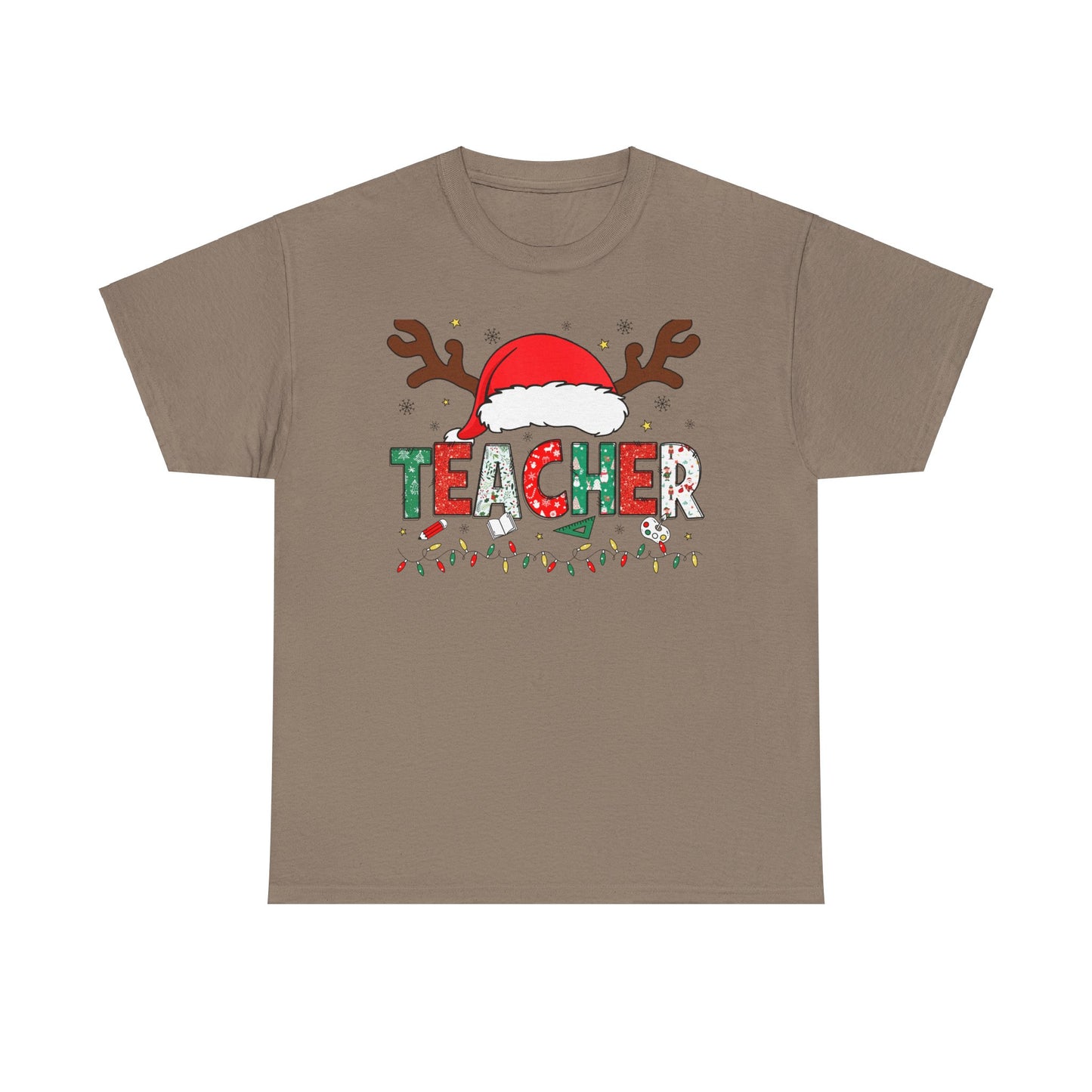 Festive Teacher Holiday T-Shirt