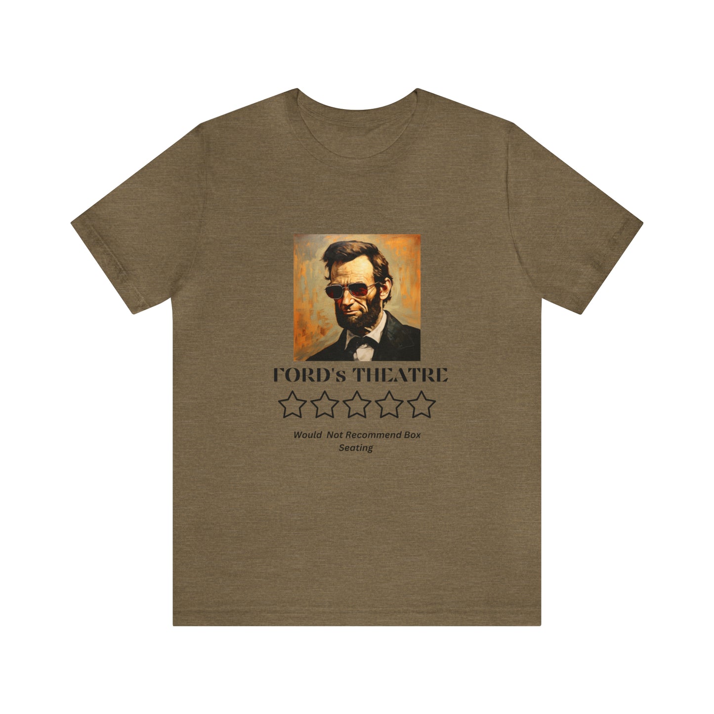 Abraham Lincoln Ford's Theater Review tee