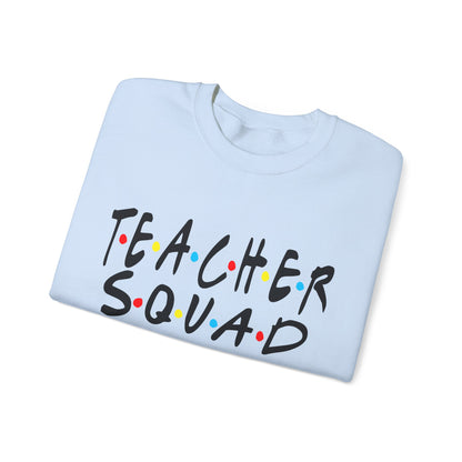 Teacher squad Unisex Heavy Blend™ Crewneck Sweatshirt