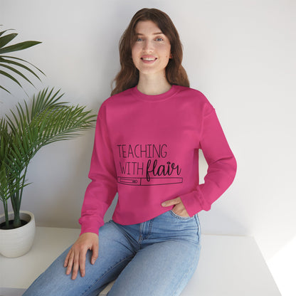 Teaching with Flair Unisex Heavy Blend™ Crewneck Sweatshirt