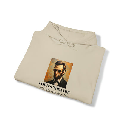 Abraham Lincoln Ford's Theater Review Hooded Sweatshirt