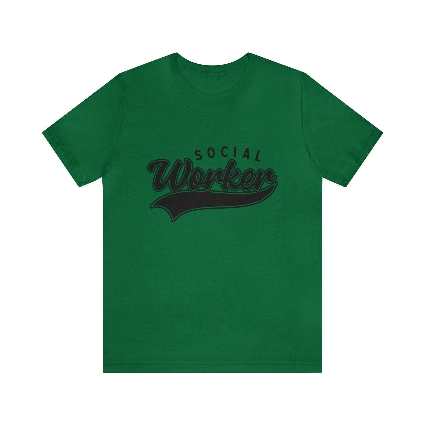 Social Worker School Swoosh  Tee