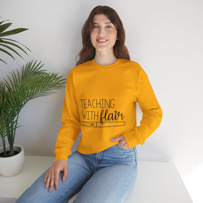 Teaching with Flair Unisex Heavy Blend™ Crewneck Sweatshirt