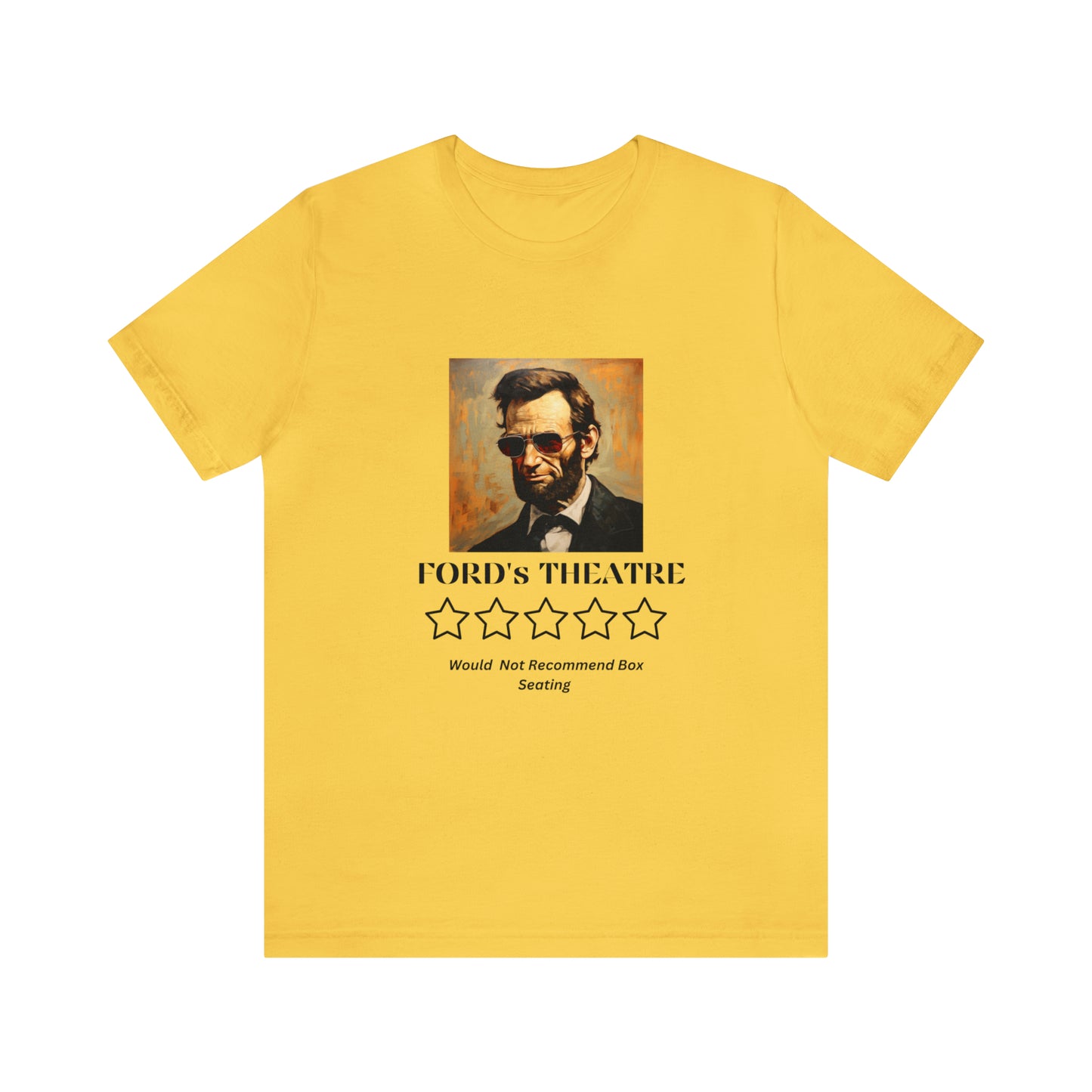 Abraham Lincoln Ford's Theater Review tee