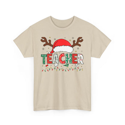 Festive Teacher Holiday T-Shirt