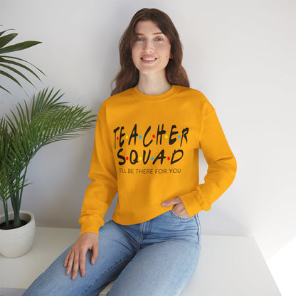 Teacher squad Unisex Heavy Blend™ Crewneck Sweatshirt