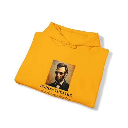 Abraham Lincoln Ford's Theater Review Hooded Sweatshirt