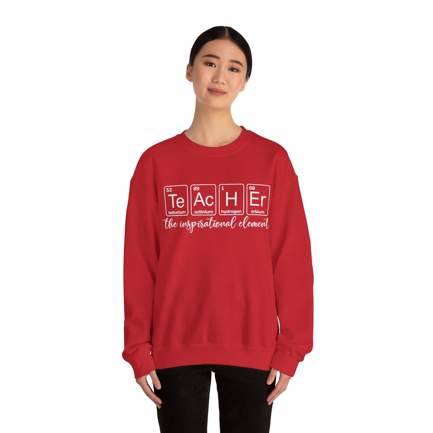 Teacher element Unisex Heavy Blend™ Crewneck Sweatshirt