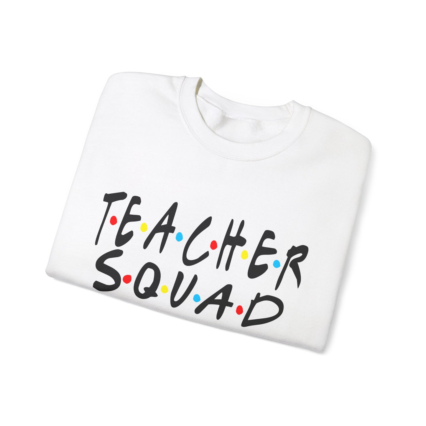 Teacher squad Unisex Heavy Blend™ Crewneck Sweatshirt