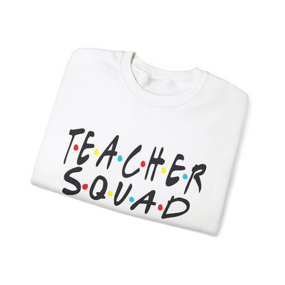 Teacher squad Unisex Heavy Blend™ Crewneck Sweatshirt