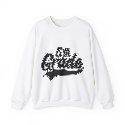 5th grade with Swoosh Unisex Heavy Blend™ Crewneck Sweatshirt