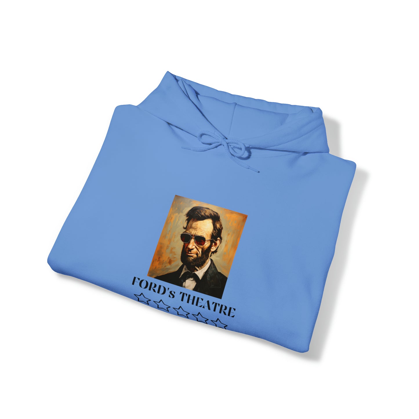 Abraham Lincoln Ford's Theater Review Hooded Sweatshirt