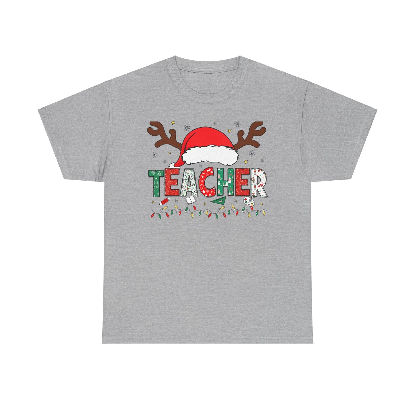 Festive Teacher Holiday T-Shirt