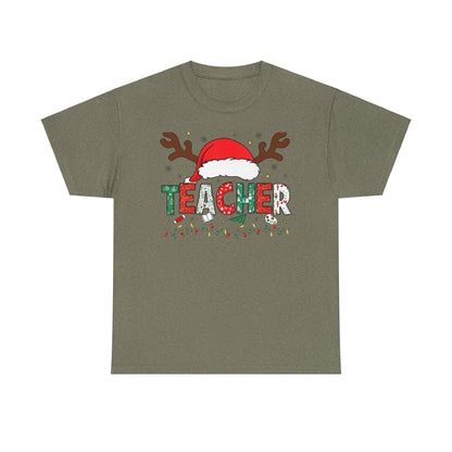 Festive Teacher Holiday T-Shirt