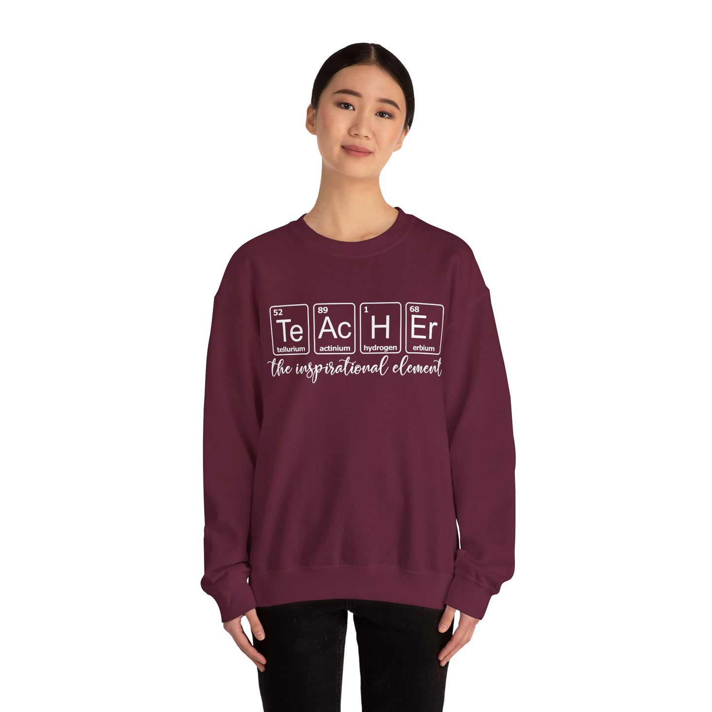 Teacher element Unisex Heavy Blend™ Crewneck Sweatshirt