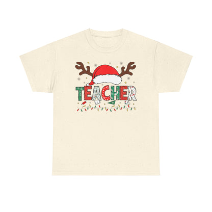 Festive Teacher Holiday T-Shirt