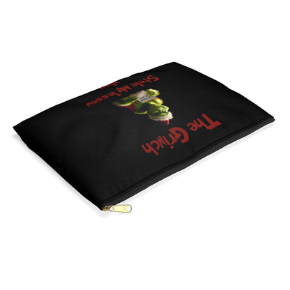 "The Grinch Stole My Lesson Plans" Accessory Pouch