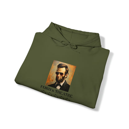 Abraham Lincoln Ford's Theater Review Hooded Sweatshirt