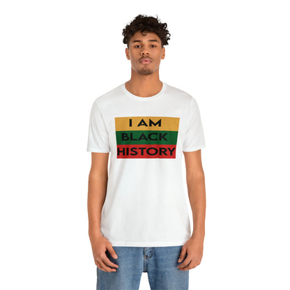 "I am Black History" Short Sleeve Tee