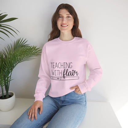 Teaching with Flair Unisex Heavy Blend™ Crewneck Sweatshirt