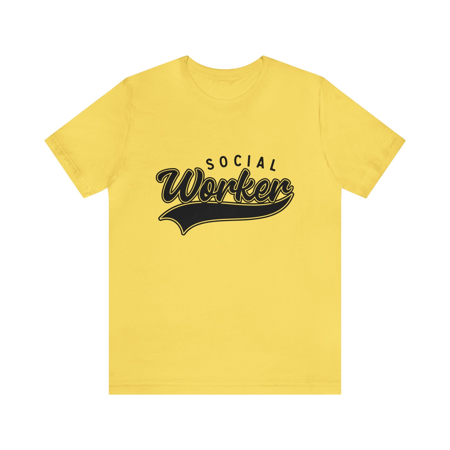 Social Worker School Swoosh  Tee