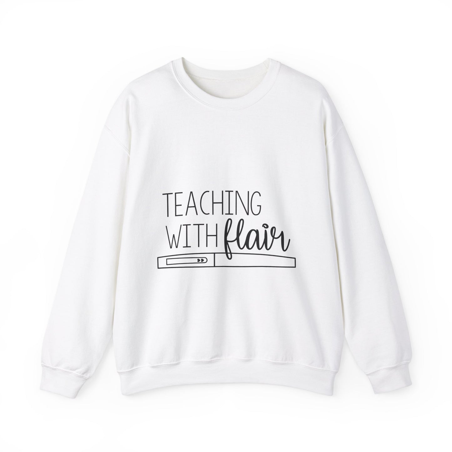 Teaching with Flair Unisex Heavy Blend™ Crewneck Sweatshirt