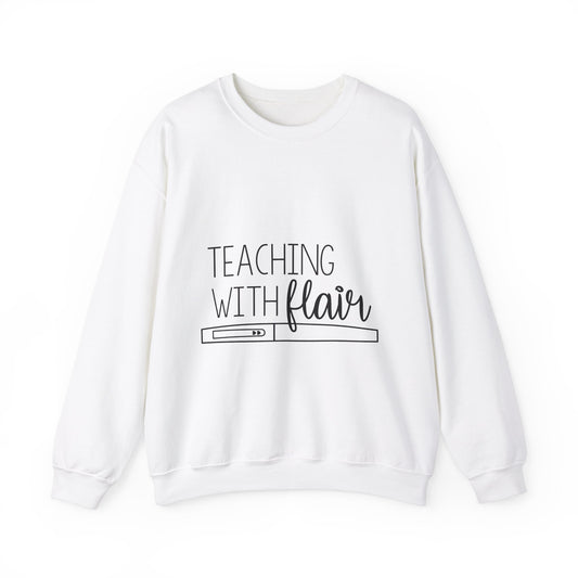 Teaching with Flair Unisex Heavy Blend™ Crewneck Sweatshirt