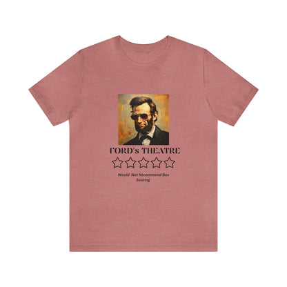 Abraham Lincoln Ford's Theater Review tee