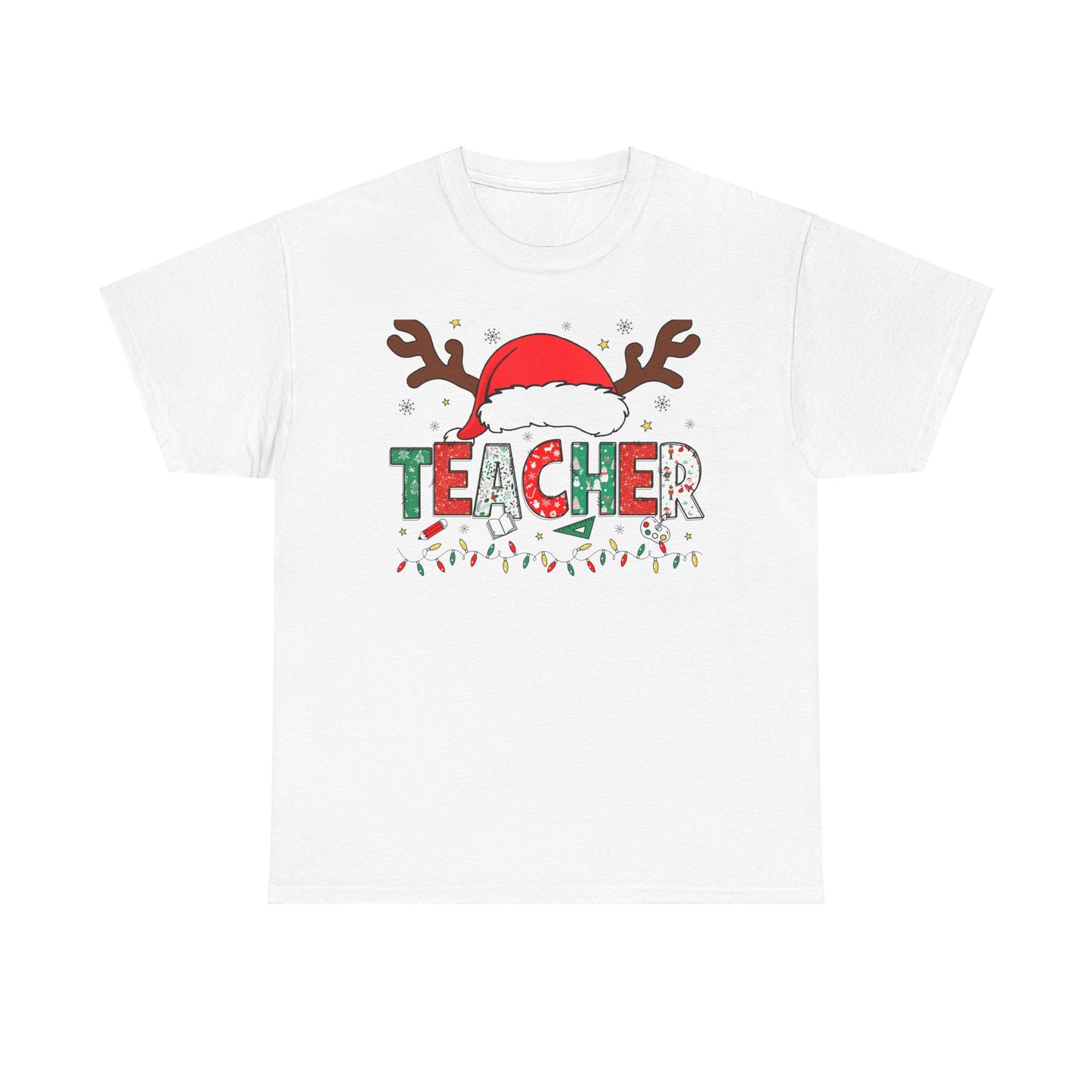 Festive Teacher Holiday T-Shirt