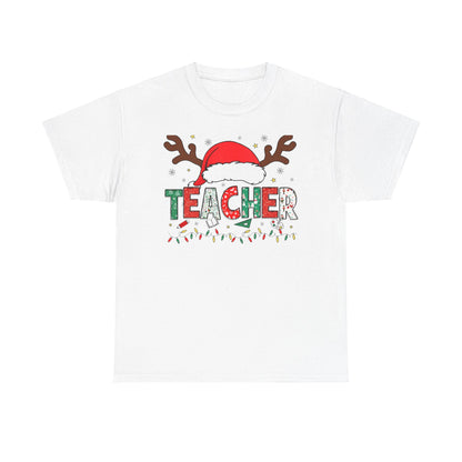 Festive Teacher Holiday T-Shirt