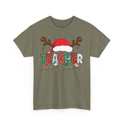 Festive Teacher Holiday T-Shirt