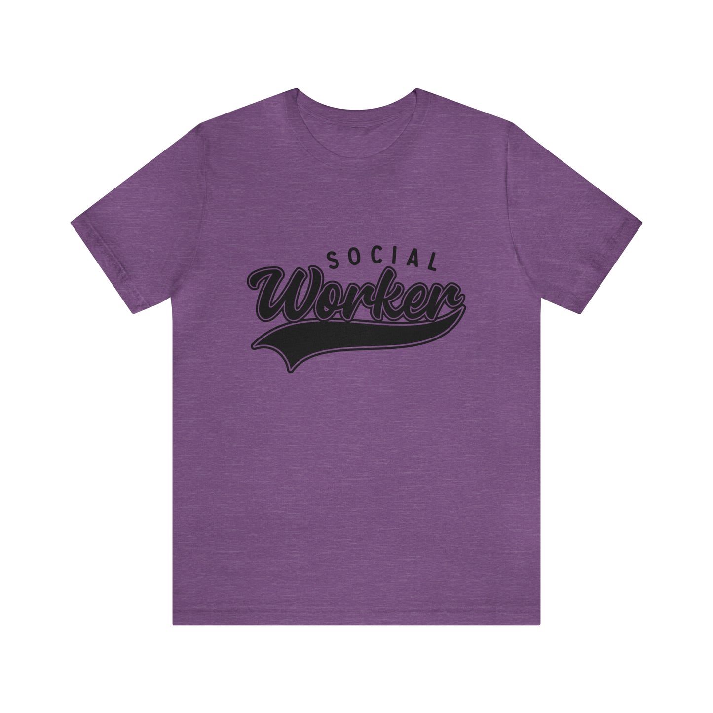 Social Worker School Swoosh  Tee