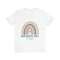 Retro rainbow "It's a beautiful day to learn" Unisex Tee