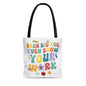 "Bruh, did you even show your work?" and "Math is my Super Power" Double sided Tote Bag