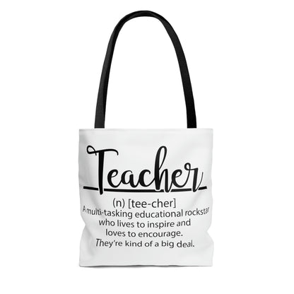 Teacher Facts Tote Bag