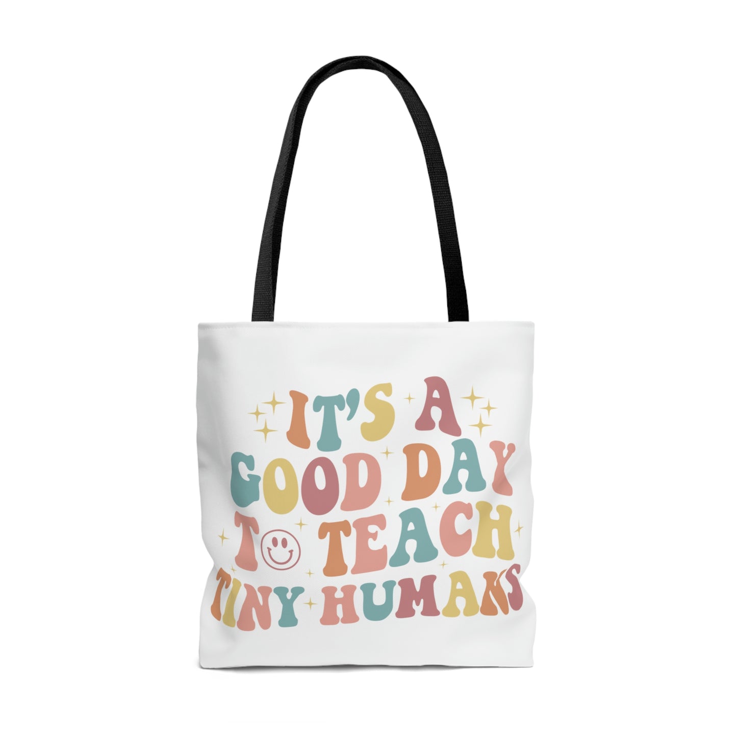 Tiny human trainer & It's a great day to teach humans double sided Tote Bag