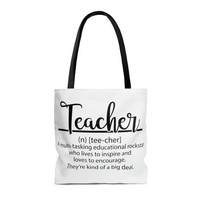 Teacher Facts Tote Bag