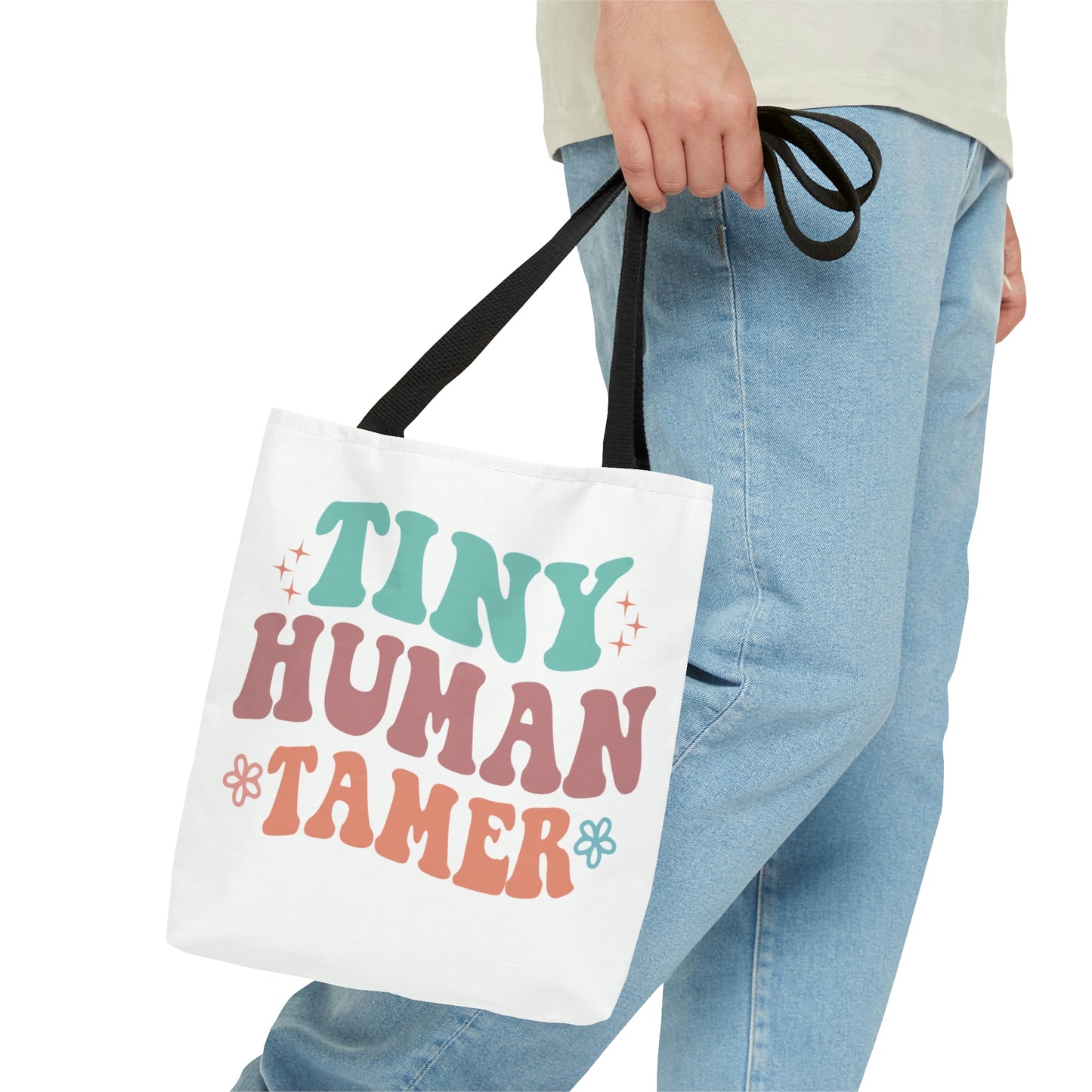 Tiny human trainer & It's a great day to teach humans double sided Tote Bag