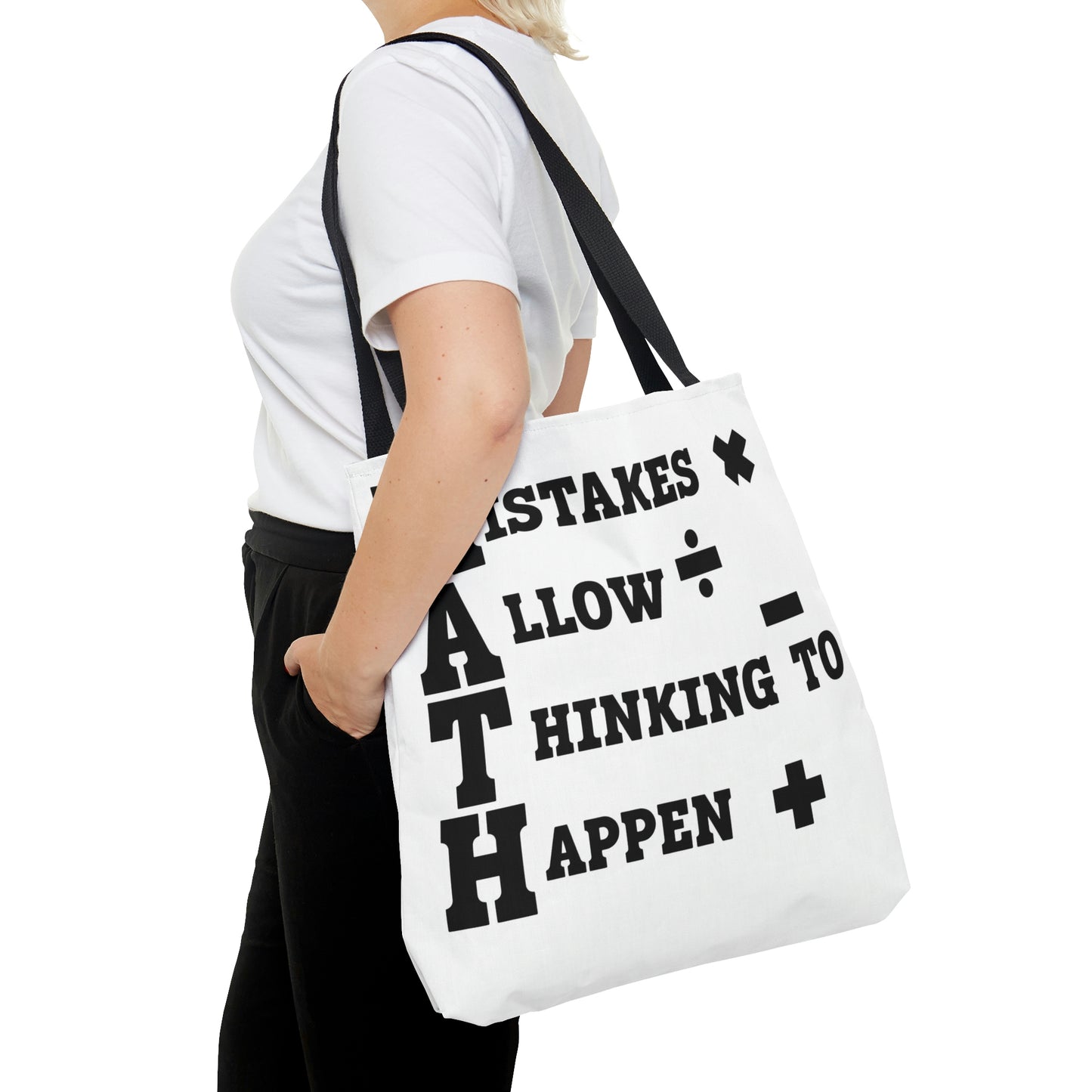 "Mistakes Allow Thinking to Happen Tote Bag