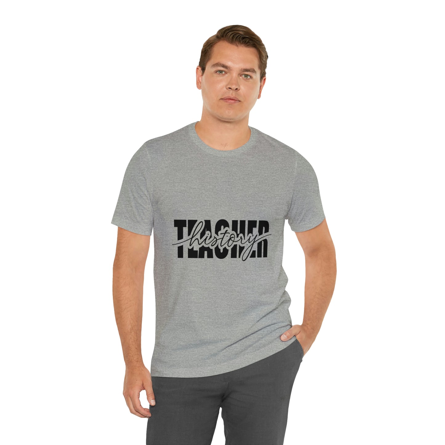 History Teacher Unisex Jersey Short Sleeve Tee