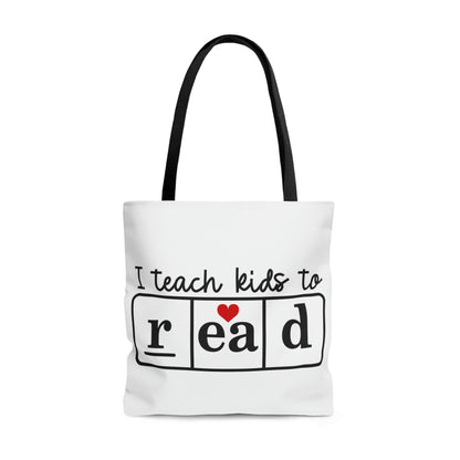 "I Teach Kids to Read" Tote Bag