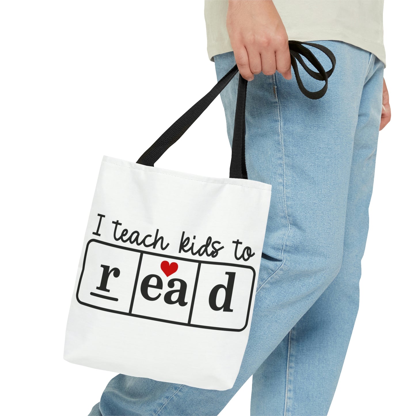 "I Teach Kids to Read" Tote Bag