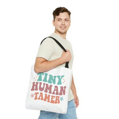 Tiny human trainer & It's a great day to teach humans double sided Tote Bag