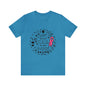 Hope, Teach, & Inspire Breast Cancer Ribbon t-shirt