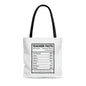 Teacher Facts Tote Bag