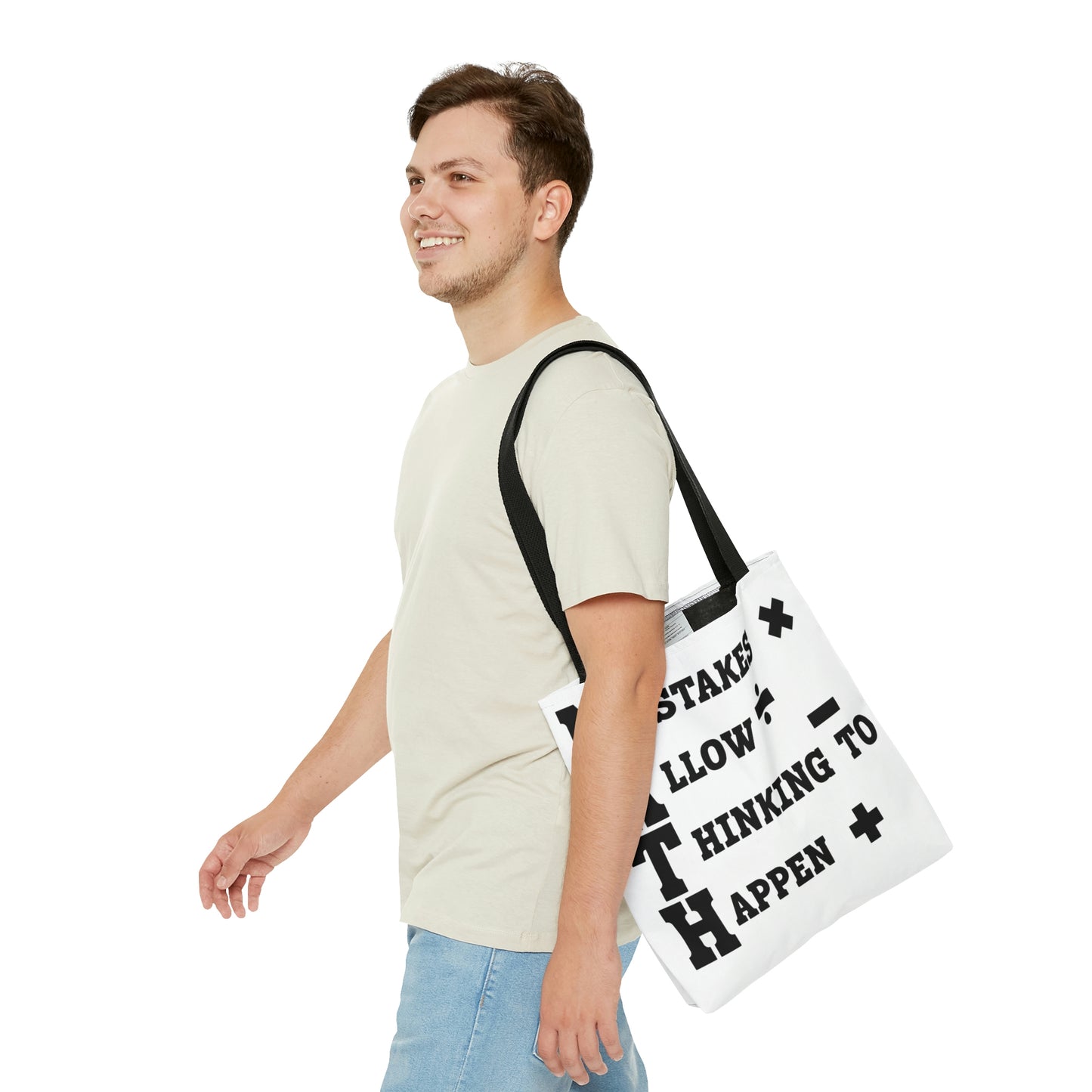 "Mistakes Allow Thinking to Happen Tote Bag