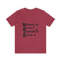 "Mistakes allow thinking to happen" Unisex Jersey Short Sleeve Tee